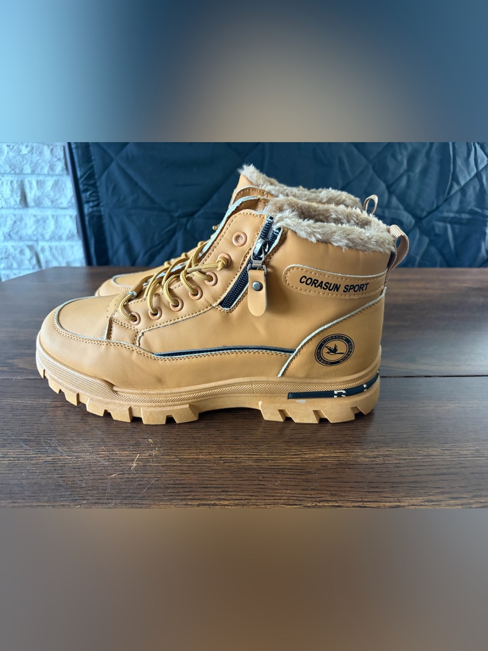 Men’s Tan Winter Boot